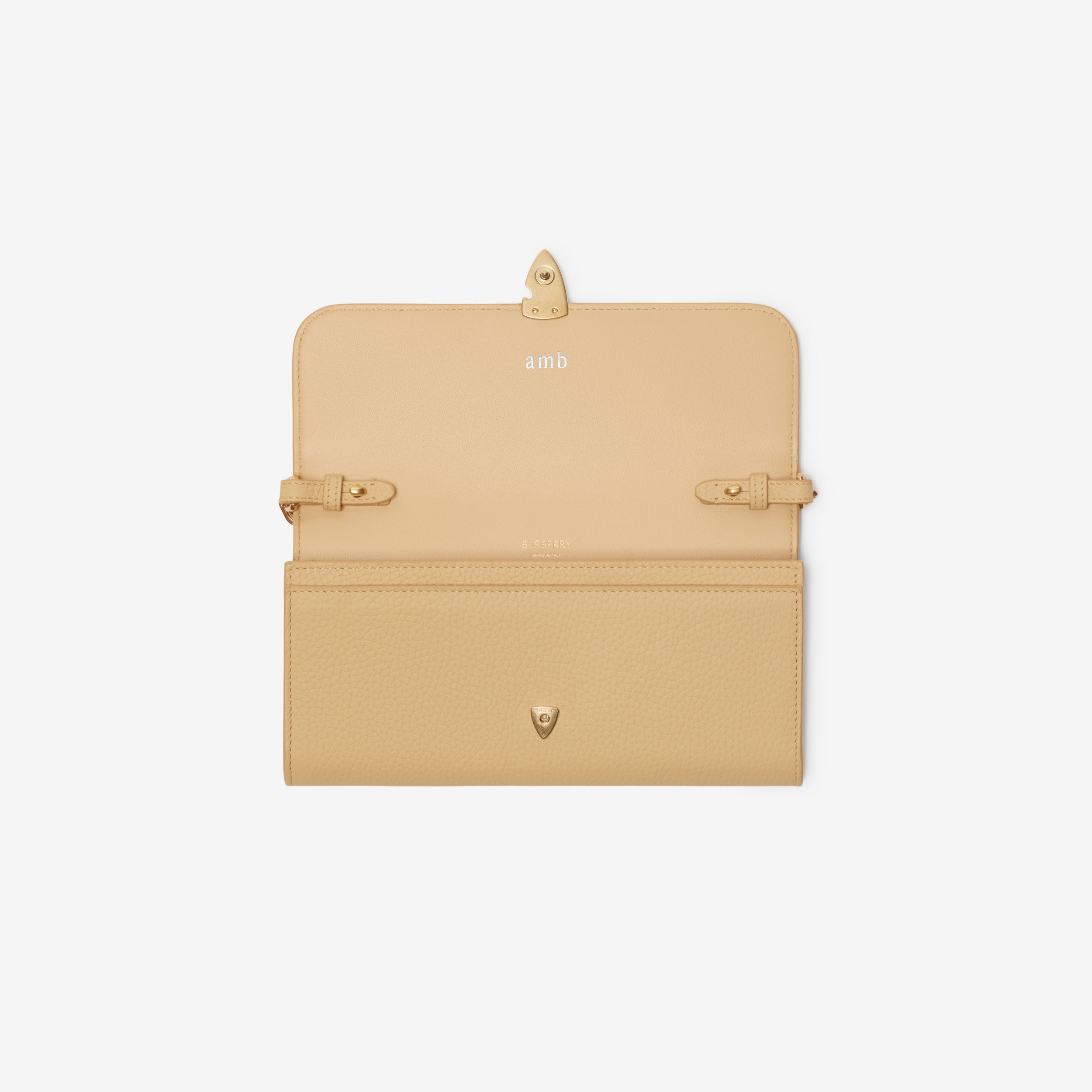 버버리 B 쉴드 체인 스트랩 지갑 80984321